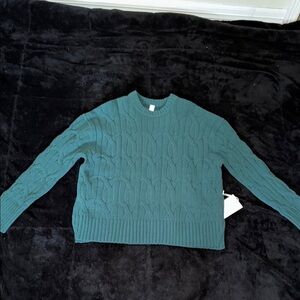 lululemon athletica Cable-knit oversized Sweater